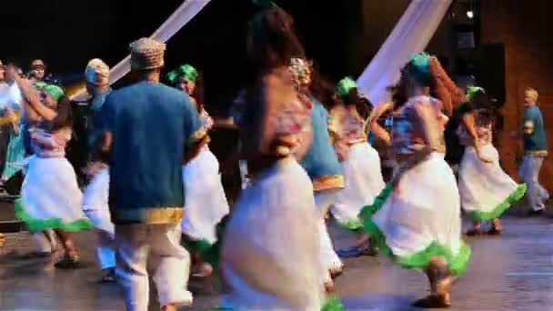 哥斯大黎加舞蹈 2 — 图库视频影像