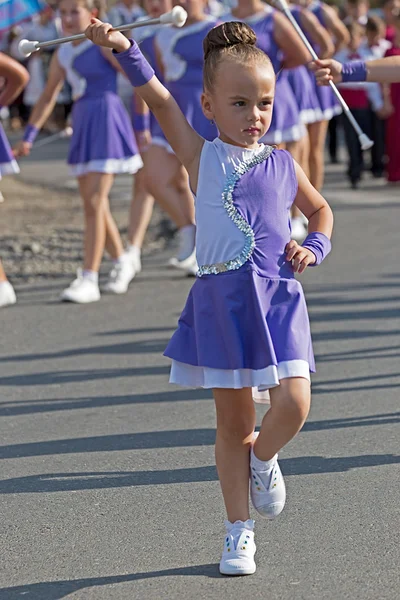 Pequena líder de claque 1 — Fotografia de Stock