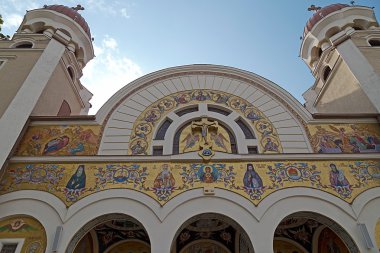 Timisoara, Romanya Ortodoks Deanery kilise. Ayrıntı.