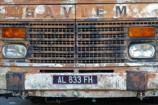 Autobus vintage SAVIEM — Foto Stock