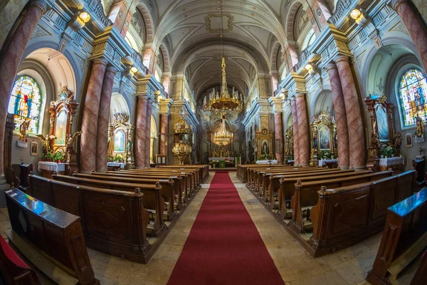 Sibiu Transylvania Romania July Temmuz 2020 Cizvit Kilisesi Veya Kutsal — Stok fotoğraf