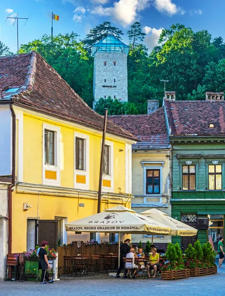 Brasov Transylvania Romania Temmuz 2020 1460 1494 Yılları Arasında Inşa — Stok fotoğraf