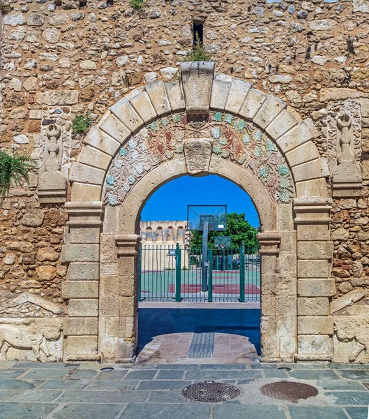 Venetiaanse Poort Grote Poort Daterend Uit 1568 Markeert Overgang Van — Stockfoto