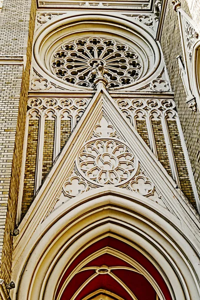 Detalhe da Catedral de Santa Maria em Novi Sad 1 — Fotografia de Stock