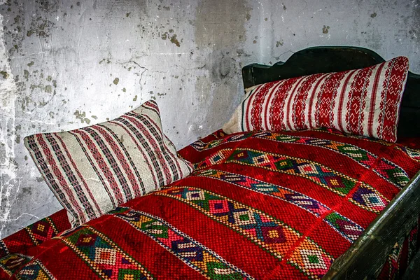 Old photo with Romanian traditional home interior 4 — Stock Photo, Image