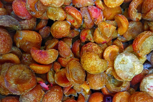Parta s mražené meruňky — Stock fotografie