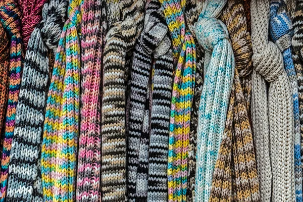 Multicolored wool Neckwear 1 — Stock Photo, Image