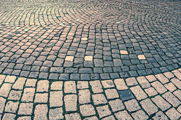 ヴィンテージを見て石畳の歩道 2 — ストック写真
