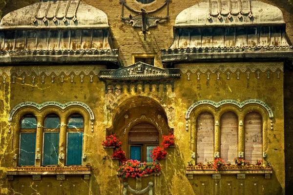 Vecchia cartolina di un edificio storico Timisoara, Romania 15 — Foto Stock