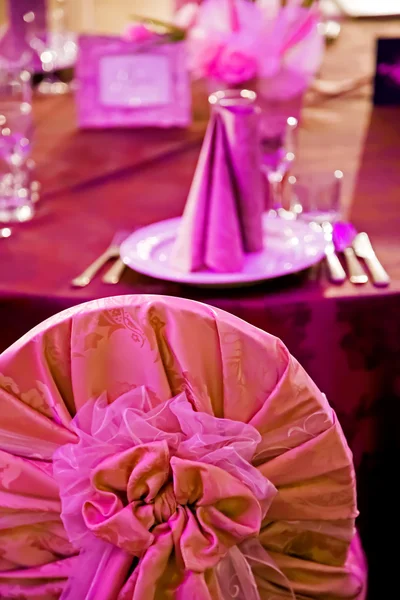 Ustalenia dotyczące ślubu obiad party-12 — Zdjęcie stockowe
