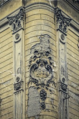 Bir tarihi bina eski kartpostal. Timisoara, Romanya 21