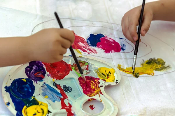 Children's painting — Stock Photo, Image