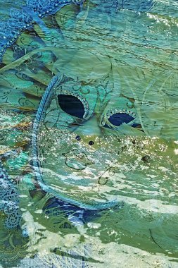 Venedik Maske 2 ile çift pozlama