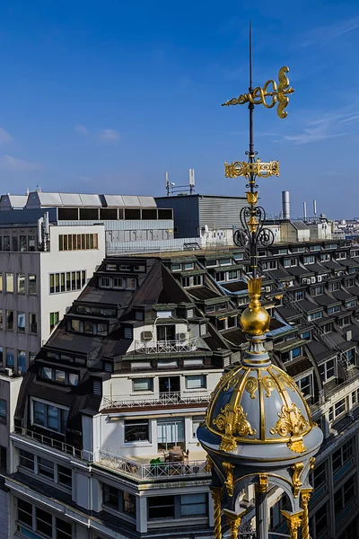 Aerial view from the terrace of store Printemps, Paris 1 — Stock Photo, Image