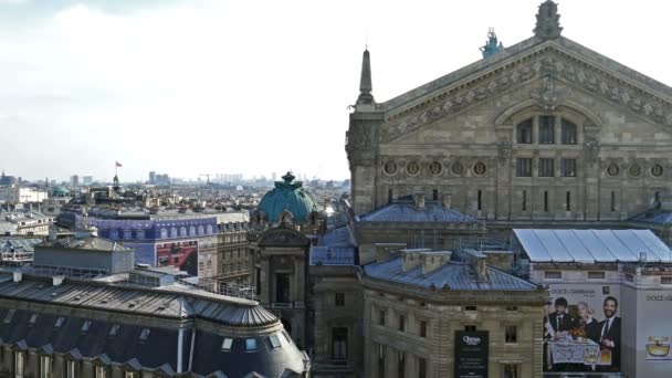 Panoramic Footage In 4k With Paris From The Terrace Of Galeries Lafayette 1