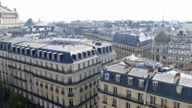 Mağaza Printemps, Paris, Fransa, Teras havadan görünümü