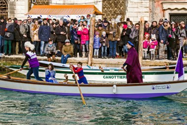 Açılış karnaval alayı, Venedik, İtalya, 7