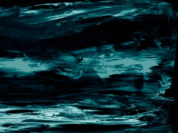 Tidewater Green Wave Творческий Темный Фон Мраморная Фактура Океан Акриловая — стоковое фото