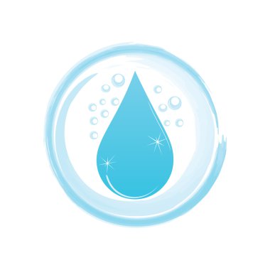 Su damla sembolü logosu