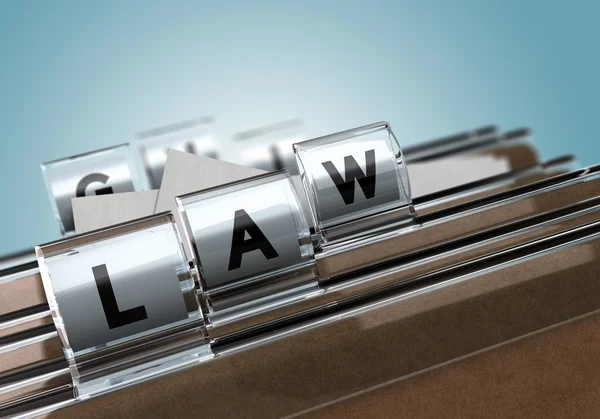 Law Concept — Stock Photo, Image