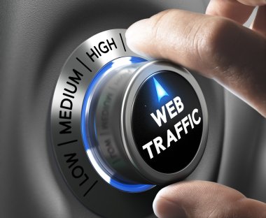 Website Traffic clipart