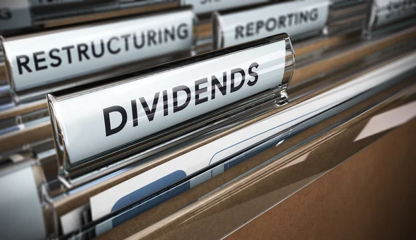 Dividendy — Stock fotografie