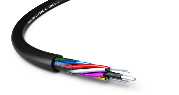 Cable de fibra óptica — Foto de Stock