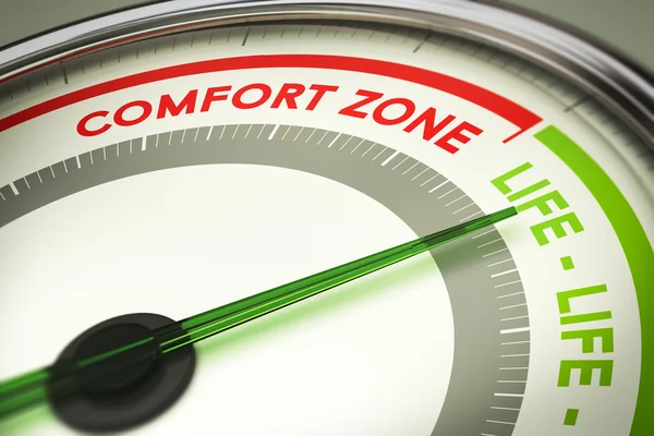 Break Out of Your Comfort Zone, Life Change — Stock Photo, Image