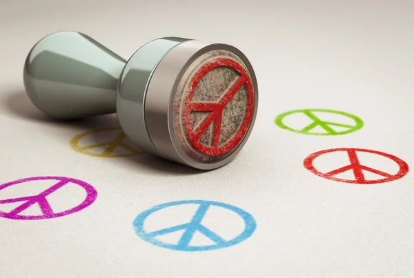 Peace and Love — Stock Photo, Image