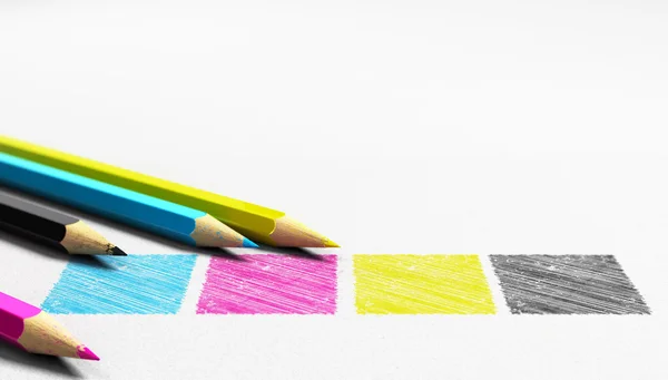 CMYK, Concepto de Preimpresión —  Fotos de Stock