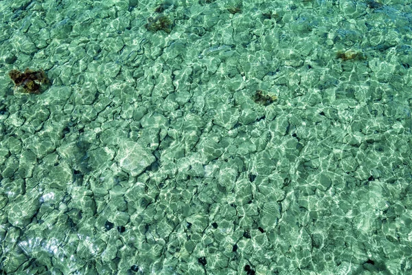 Turquoise sea water background — Stock Photo, Image