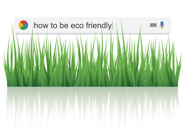 有关如何将生态友好矢量信息网上搜索 — 图库矢量图片