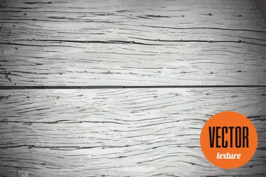 Vektör yaşlı beyaz ahşap plakalar doku