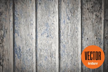 Vektör eski ahşap plakalar grunge arka plan doku