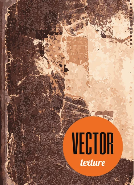 Latar belakang tekstur kertas vektor lama - Stok Vektor