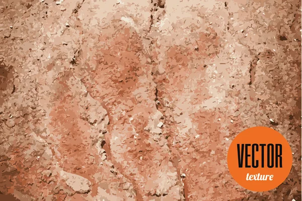 Vettore terra asciutta cracking terra texture — Vettoriale Stock