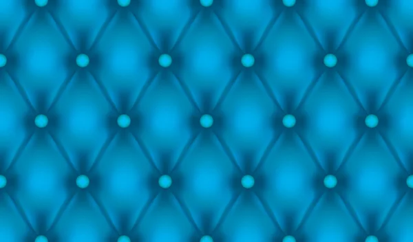 Blauw luxe quiltn vector naadloze patroon — Stockvector