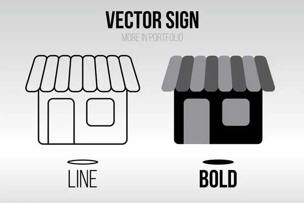 Linear icon vector set, flat design — Stock Vector
