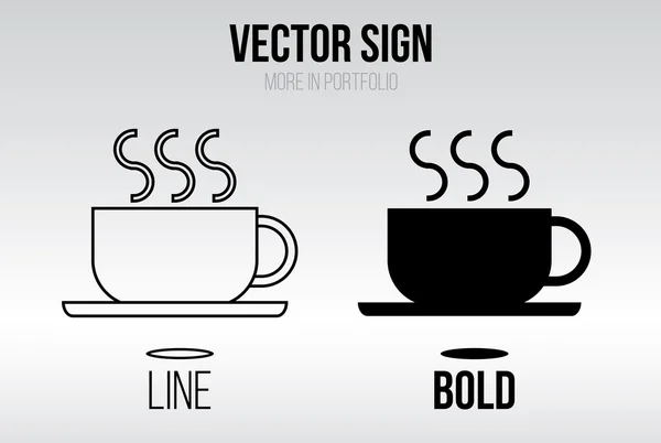 Set vektor ikon linier, desain datar - Stok Vektor