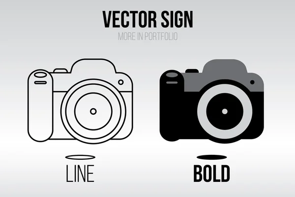 Linear icon vector set, flat design — Stock Vector