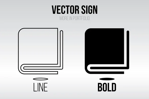 Ensemble vectoriel d'icônes linéaires, design plat — Image vectorielle