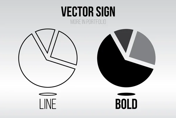 Conjunto de vector de icono lineal, diseño plano — Vector de stock
