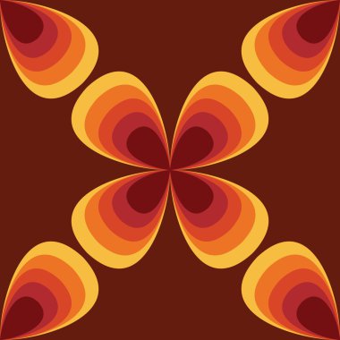 Kesintisiz geometrik duvar kağıdı vektör çizim