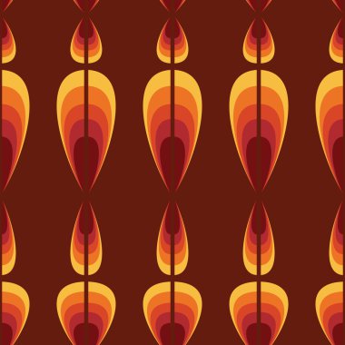 Kesintisiz geometrik duvar kağıdı vektör