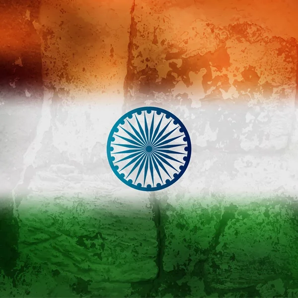 Indian flag grunge texture background for Republic Day design — Stock ...