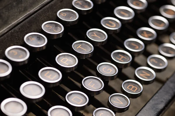 Claves antiguas de la máquina de escribir —  Fotos de Stock