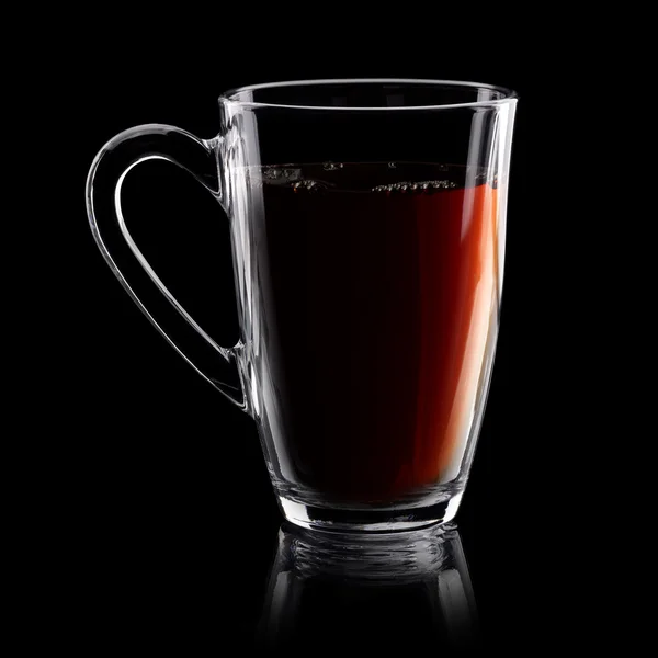 Taza de té transparente — Foto de Stock