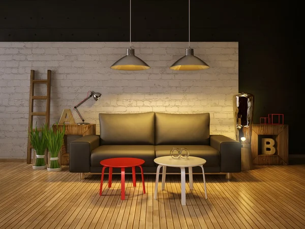 3d Interior — Stock Photo, Image