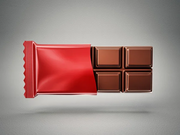 Barra de chocolate — Foto de Stock
