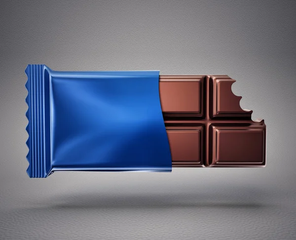 Barra de chocolate — Foto de Stock
